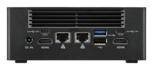 Shuttle Nano PC NT10H5, Intel Core Ultra 5 125H, Intel Arc graphics, 2xHDMI, 2xUSB 4.0 (DP), 2x2.5Gbit LAN, incl. VESA 24/7 permanent operation