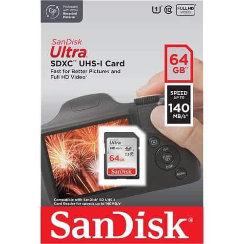 SanDisk Ultra 64 GB SDXC UHS-I Class 10