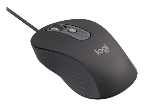 Logitech Signature Wired M520 for Business mouse Office Ambidextrous USB Type-C Optical 4000 DPI