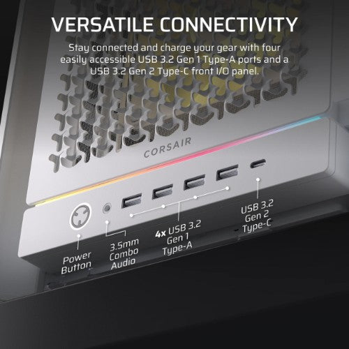 Corsair FRAME 5000D RS ARGB Midi Tower White