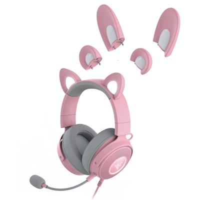 Razer Kraken Kitty V2 Pro Headset Wired Head-band Gaming USB Type-A Pink