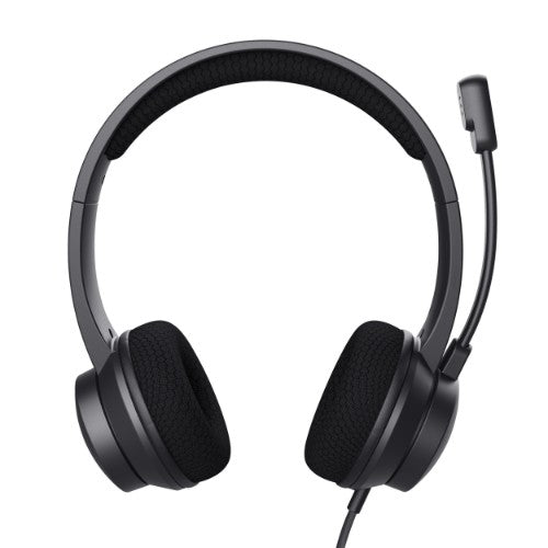 Trust HS-260 Headset Wired Neck-band Office/Call center USB Type-A Black