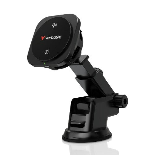 Verbatim Charge 'n' Drive Qi2 Magnetic Wireless Car Charger