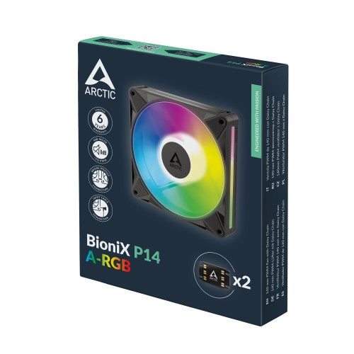 ARCTIC BioniX P14 A-RGB 140 mm PWM Fan with Daisy Chain