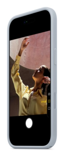 Apple MH024ZM/A mobile phone case 16.5 cm (6.5") Cover Light Blue