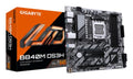 GIGABYTE B840M DS3H Motherboard - AMD Ryzen 9000 CPUs, 8+2+2 Phases VRM, up to 8200MHz DDR5, 2xPCIe 4.0 M.2, 2.5GbE LAN, USB 3.2 Gen 1