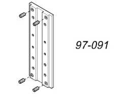 Ergotron Track Mount Bracket Kit Aluminium