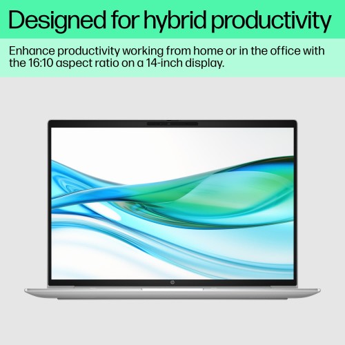 HP ProBook 460 G11 Intel Core Ultra 5 125U Laptop 40.6 cm (16") WUXGA 16 GB DDR5-SDRAM 512 GB SSD Wi-Fi 6E (802.11ax) Windows 11 Pro AI PC Silver