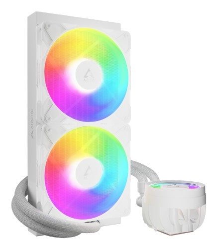 ARCTIC Liquid Freezer III Pro 280 A-RGB (White) Multi Compatible All-in-One CPU Water Cooler with A-RGB