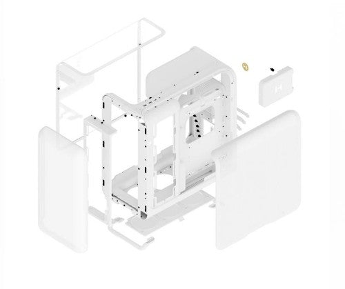 HYTE X50 Midi Tower White