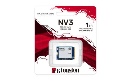 Kingston Technology 1000G NV3 M.2 2230 NVMe SSD