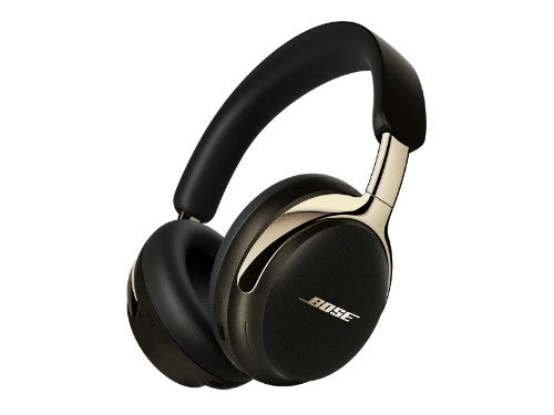 Bose 890101-0400 headphones/headset Wireless Head-band Calls/Music Bluetooth Black, Gold