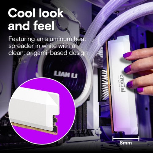 Crucial Pro CP2K32G60C40U5W memory module 64 GB 2 x 32 GB DDR5 6000 MHz