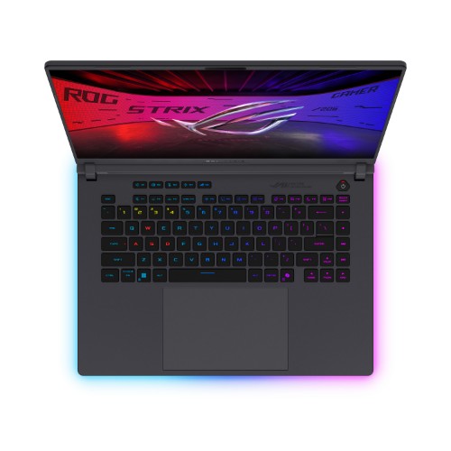 ASUS ROG Strix G16 G615LW-TS262W Intel Core Ultra 9 290HX Plus Laptop 40.6 cm (16") WQXGA 32 GB DDR5-SDRAM 1 TB SSD NVIDIA GeForce RTX 5080 Wi-Fi 7 (802.11be) Windows 11 Home Black, Grey