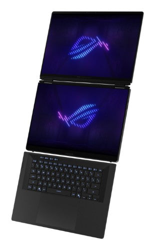 ASUS ROG Zephyrus Duo GX651AX-SR004W Intel Core Ultra 9 386H Hybrid (2-in-1) 40.6 cm (16") Touchscreen 3K 64 GB LPDDR5x-SDRAM 2 TB SSD NVIDIA GeForce RTX 5090 Wi-Fi 7 (802.11be) Windows 11 Home Grey