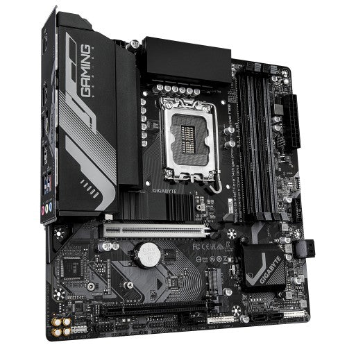 GIGABYTE B760M GAMING X DDR4 GEN5 Motherboard - Supports 14th Gen. Intel Core CPUs, 8+1+1 phases VRM, up to 3200MHz DDR4, 2xPCIe 4.0 M.2, 2.5 GbE LAN, USB 3.2 Gen 1