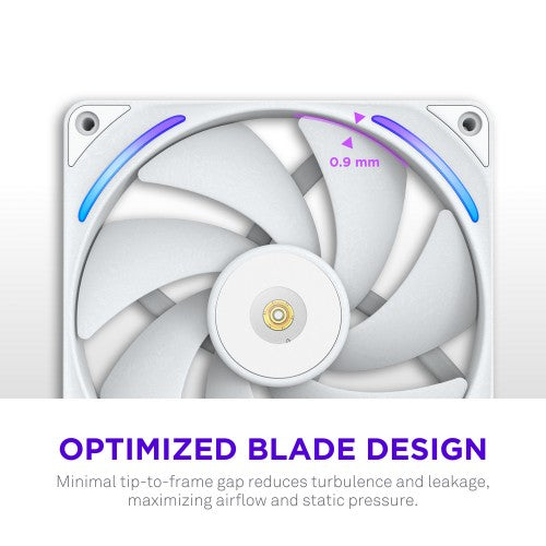 NZXT F280X Computer case Fan 14 cm White 1 pc(s)
