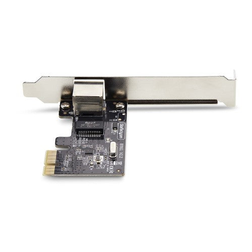 StarTech.com 1-Port Gigabit PCIe Network Adapter Card, 10/100/1000Mbps PCI Express LAN Card, NIC, Realtek RTL8111H, Works with Windows and Linux, TAA Compliant