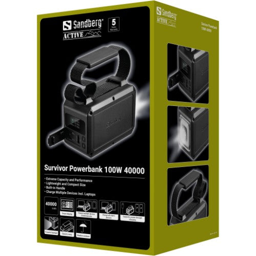 Sandberg Survivor Powerbank 100W 40000