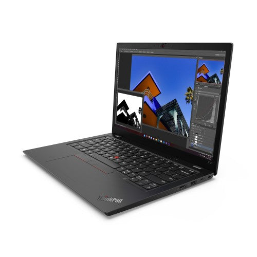 Lenovo ThinkPad L13 Gen 4 (AMD) AMD Ryzen™ 5 PRO 7530U Laptop 33.8 cm (13.3") WUXGA 16 GB DDR4-SDRAM 256 GB SSD Wi-Fi 6E (802.11ax) Windows 11 Pro UK English Black
