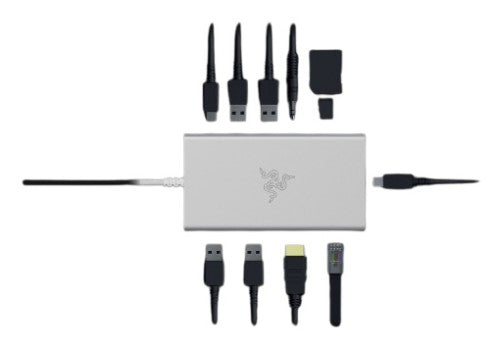 Razer USB-C Dock Wired USB 3.2 Gen 1 (3.1 Gen 1) Type-C Aluminium