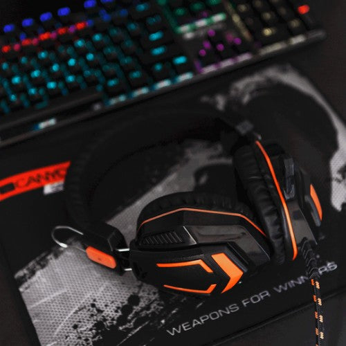 Canyon Multiplatform Gaming Headset Wired Head-band Black, Orange