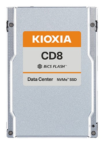 Kioxia CD8-R 7.68 TB 2.5" PCI Express 4.0 NVMe BiCS FLASH TLC