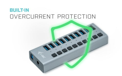 i-tec USB 3.0 Charging HUB 10 port + Power Adapter 48 W