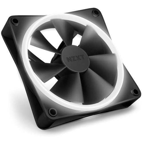 NZXT F120 RGB DUO Triple Pack Computer case Fan 12 cm Black 3 pc(s)