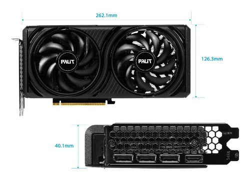 Palit GeForce RTX 5060 Infinity 2 OC V1 NVIDIA 8 GB GDDR7