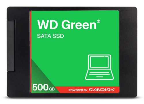 Western Digital Green WD ™ SATA SSD 2,5"/7 mm POWERED BY SANDISK 500 GB