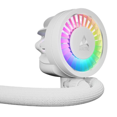 ARCTIC Liquid Freezer III Pro 420 A-RGB (White) - Multi Compatible All-in-One CPU Water Cooler with A-RGB
