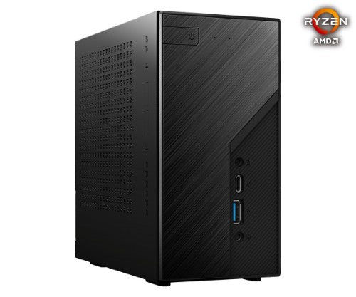 Asrock DeskMini X300 1.92L sized PC Black AMD X300 Socket AM4