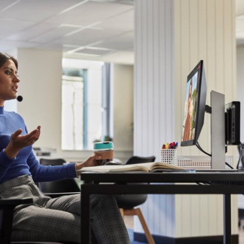 HP Pro Mini 400 G9 Intel® Core™ i5 i5-14500T 16 GB DDR5-SDRAM 512 GB SSD Windows 11 Pro Mini PC Black