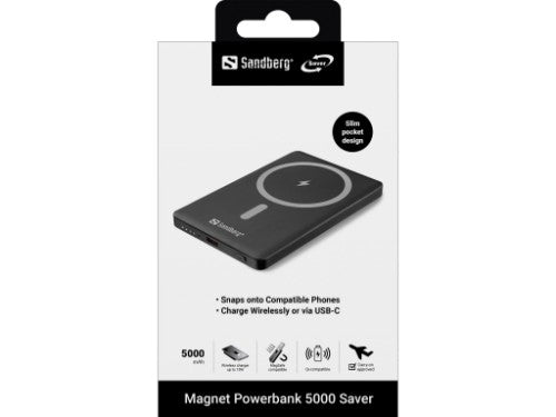 Sandberg Magnet Powerbank 5000 Saver