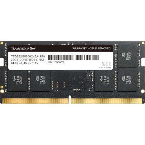 Team Group ELITE memory module 32 GB 1 x 32 GB DDR5 ECC