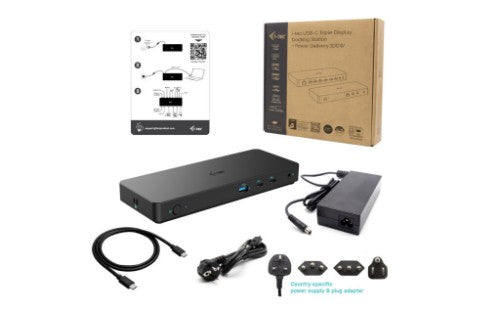 i-tec USB-C Triple Display Docking Station Gen 2 Pro + Power Delivery 100W