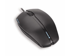 CHERRY GENTIX CORDED ILLUMINATED MOUSE, Black, USB