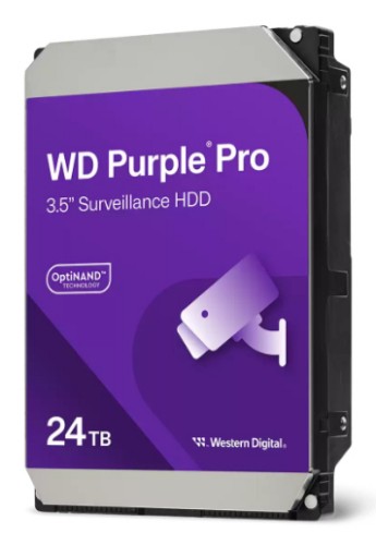 Western Digital Purple Pro WD241PURP internal hard drive 24 TB 7200 RPM 512 MB 3.5" Serial ATA