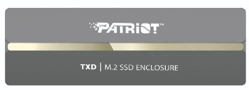 Patriot Memory TXD PCIe M.2 2280 USB 3.2 Gen2 SSD ENCLOSURE Silver