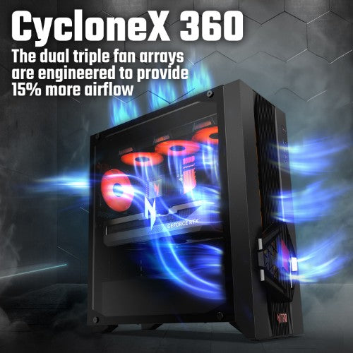 Acer NITRO 70 N70X3D-100 - AMD Ryzen 7 9800X3D CPU, RTX 5080 GPU, 32GB, 2TB SSD, Gaming Desktop