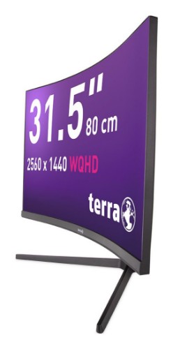 TERRA 3285W computer monitor 80 cm (31.5") 2560 x 1440 pixels Wide Quad HD LCD Black