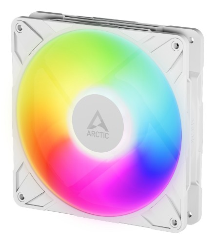 ARCTIC Freezer P14 Pro A-RGB (White) - 3 Pack 140 mm A-RGB PWM Fan with Cable Splitter