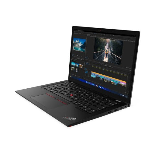 Lenovo ThinkPad L13 2-in-1 Gen 5 (Intel) Intel Core Ultra 5 135U Hybrid (2-in-1) 33.8 cm (13.3") Touchscreen WUXGA 32 GB LPDDR5-SDRAM 256 GB SSD Wi-Fi 6E (802.11ax) Windows 11 Pro UK English Black