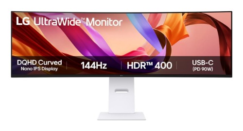 LG 49U950A-W.AEU computer monitor 124.5 cm (49") 5120 x 1440 pixels Dual QHD LED Black, White