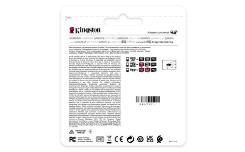 Kingston Technology 32GB microSDHC Industrial C10 A1 pSLC Card + SD Adapter