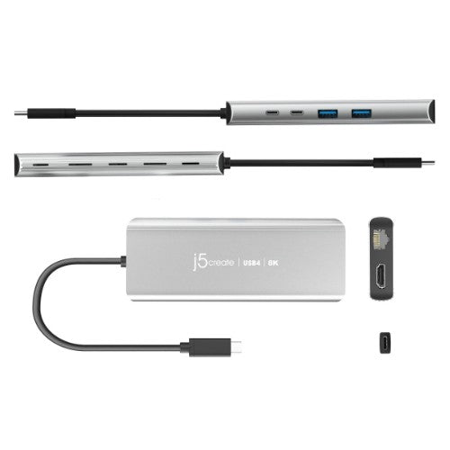 j5create JCD403 USB4® 8K Multi-Port Hub