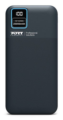 Port Designs 907002 power bank Lithium Polymer (LiPo) 20000 mAh Black