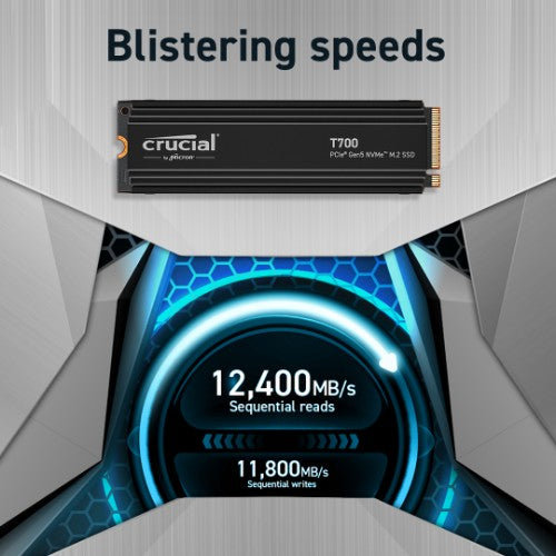 Crucial T700 4 TB M.2 PCI Express 5.0 NVMe