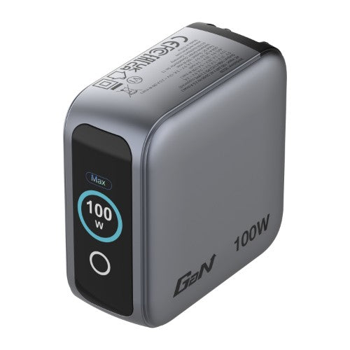 Verbatim Mini GaN Charger 100W with Display